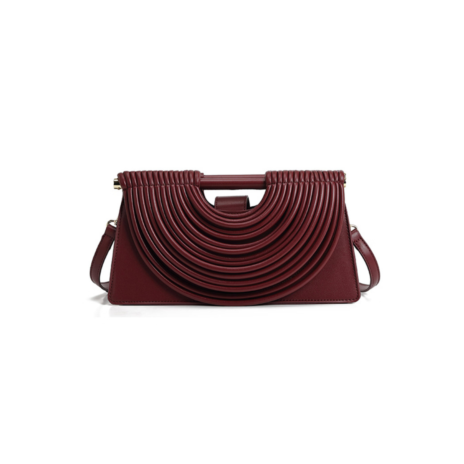 BANGKOK – Pochette & sac bandoulière femme en PU élégant, style chic designer