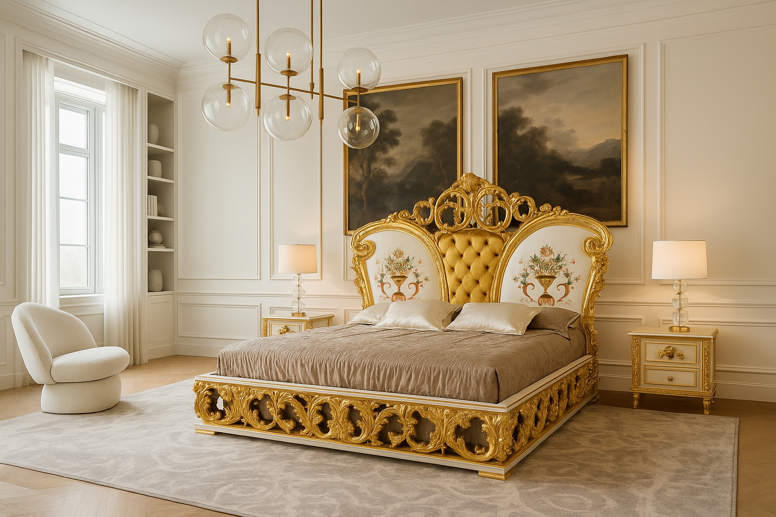 DE LONDAS LIT REINE MARIE-ANTOINETTE