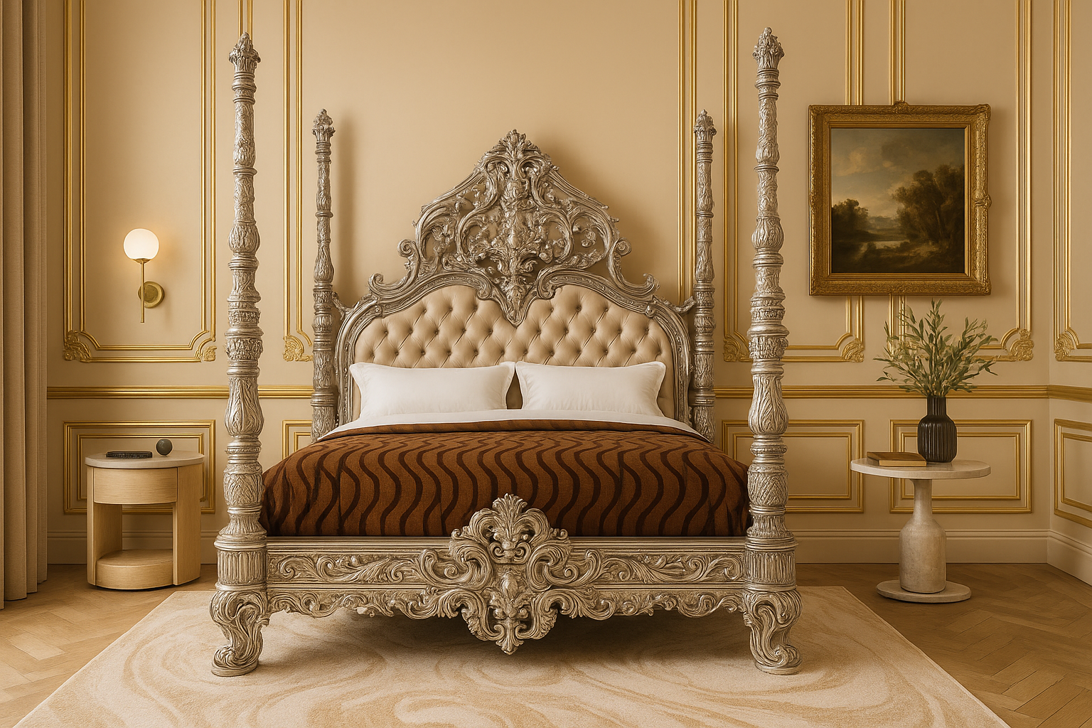 Lit Opulence Palatiale