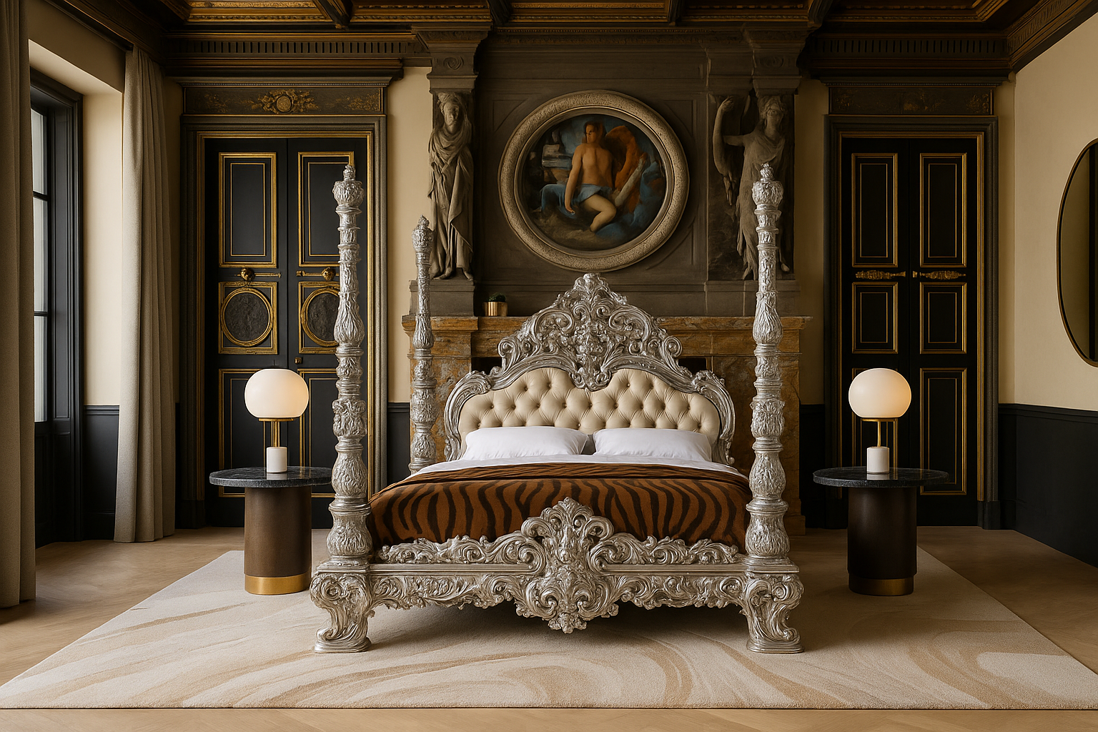Lit Opulence Palatiale