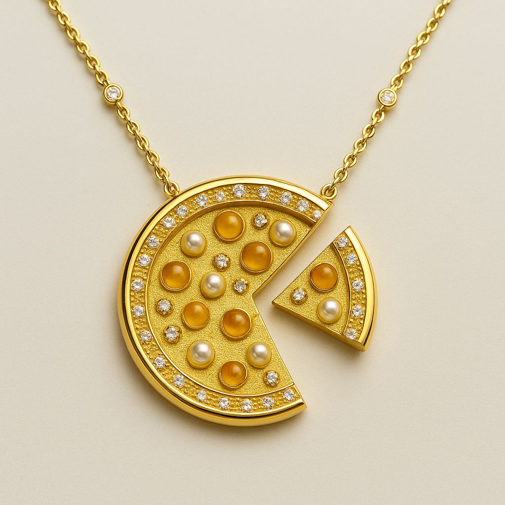 Collier “Pizza Lovers – Édition Prestige”