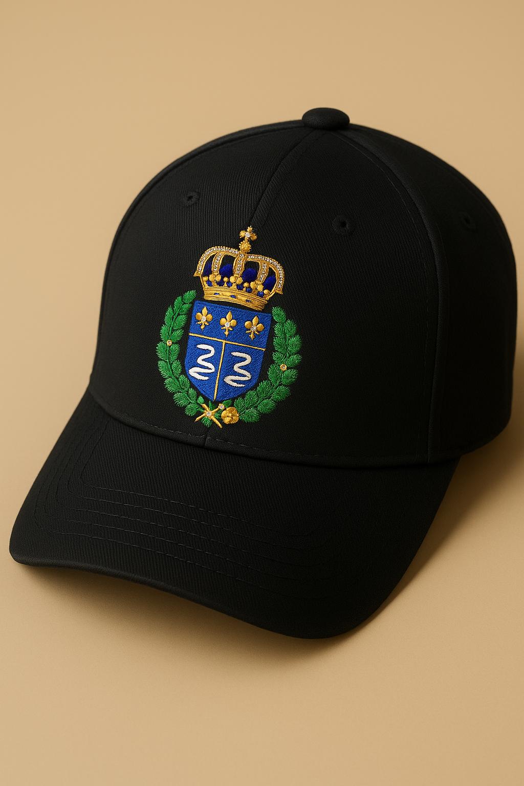 Casquette De Londas – Écusson Royal Noir